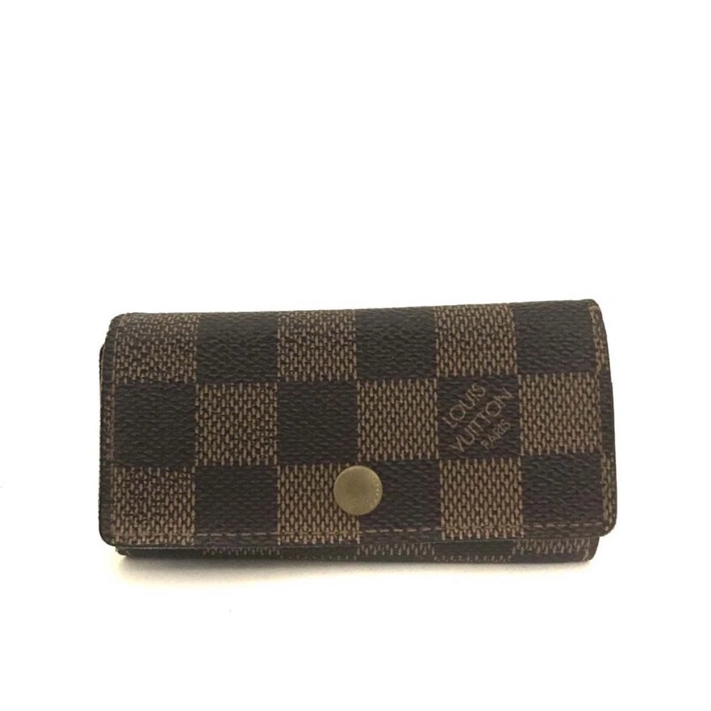 Louis Vuitton Brown Checkered Key Holder